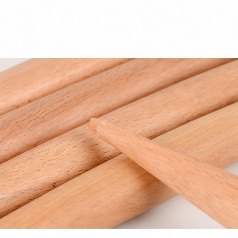Kitchen Roller Baking - Drewniany wałek do ciasta, wałek do