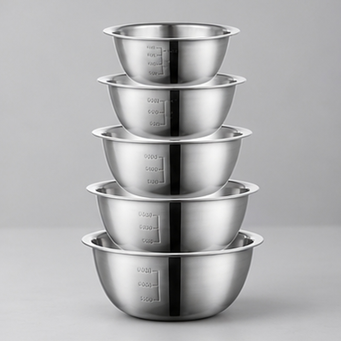 Baking Kitchen Set - Zestaw 5 misk do mieszania ze