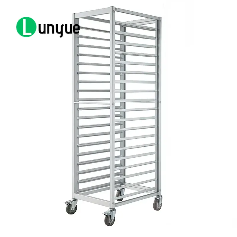 Kitchen Baking Cart - 18-poziomowy aluminiowy stojak do pieczenia 1780x650x470mm,