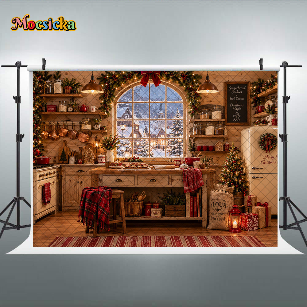 Mocsicka Rustykalne Świąteczne – Kitchen Baking Background recenzja i cena