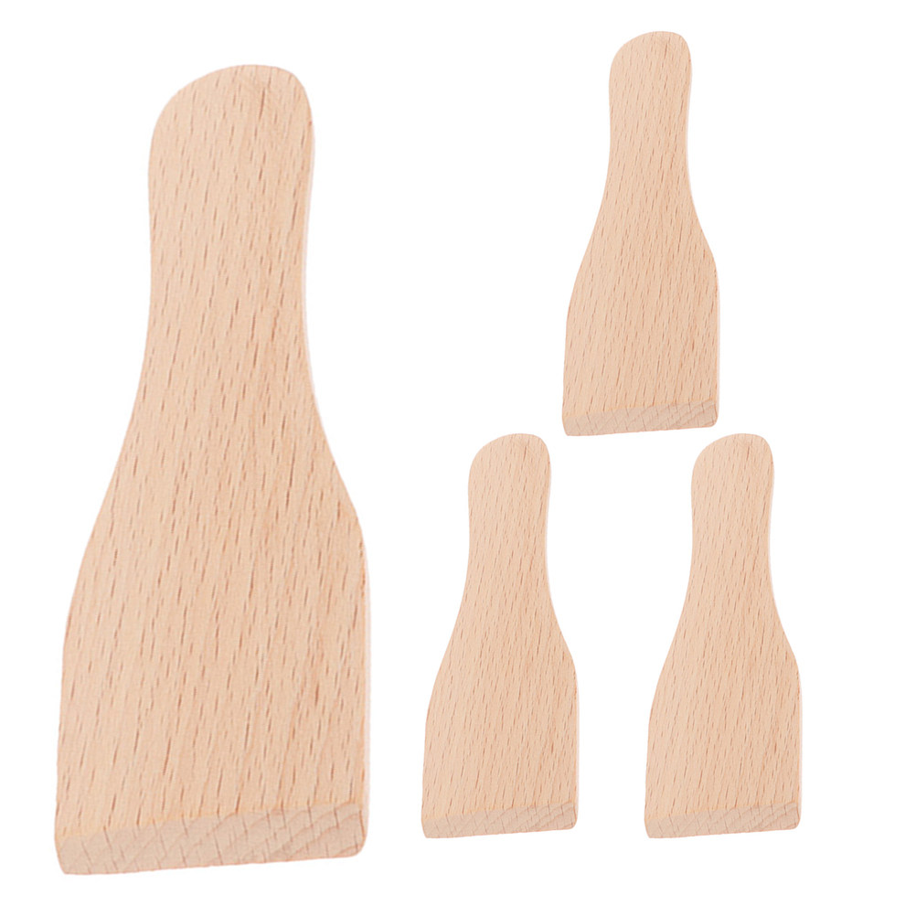 Zestaw 4 drewnianych łopatek d – Baking Kitchen Set recenzja i cena