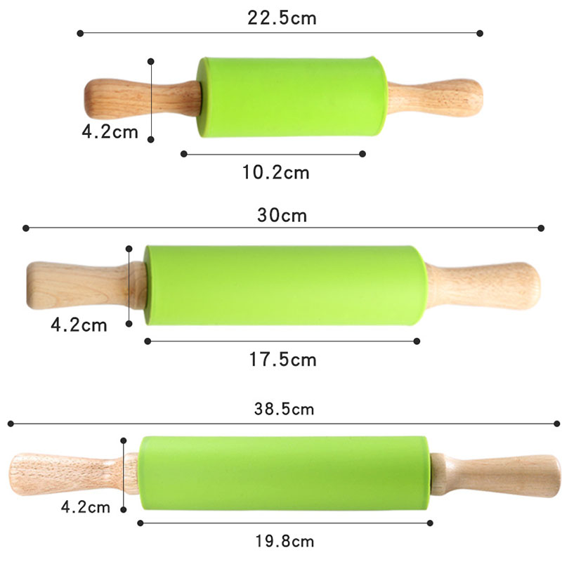 Nieprzywierający drewniany uch – Kitchen Roller Baking recenzja i cena